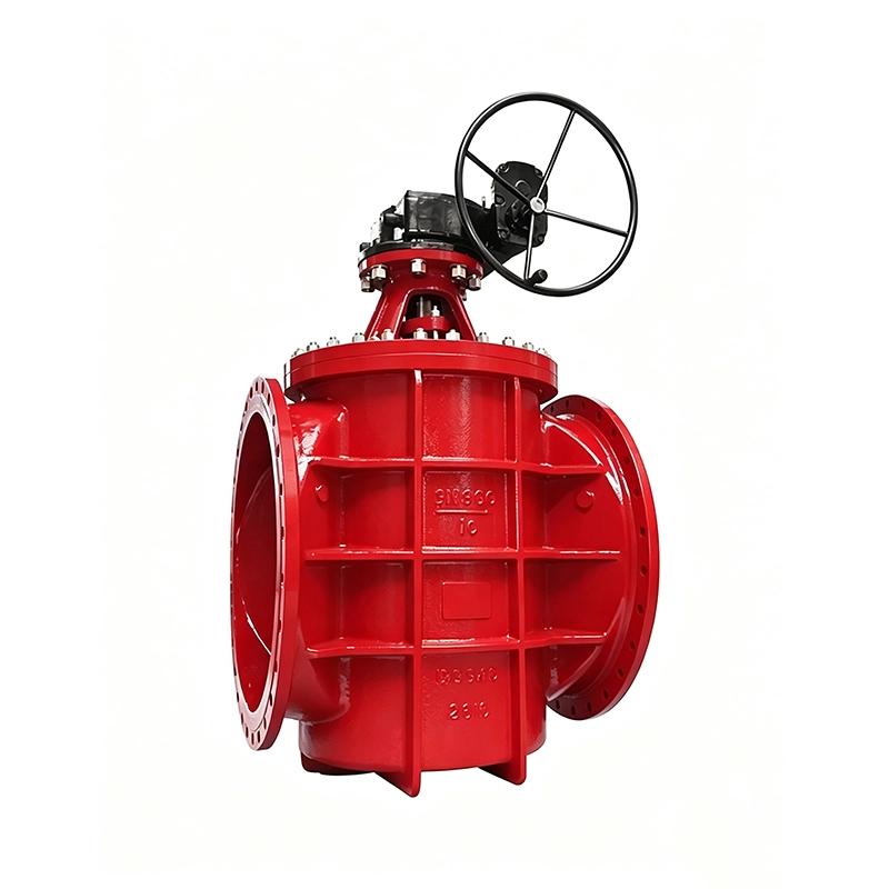 Eccentric Plug Valve Manual Operated Eccentric Plug Valve